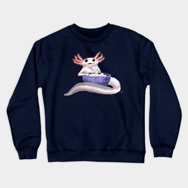 Snaxalotl Crewneck Sweatshirt by RavensLanding